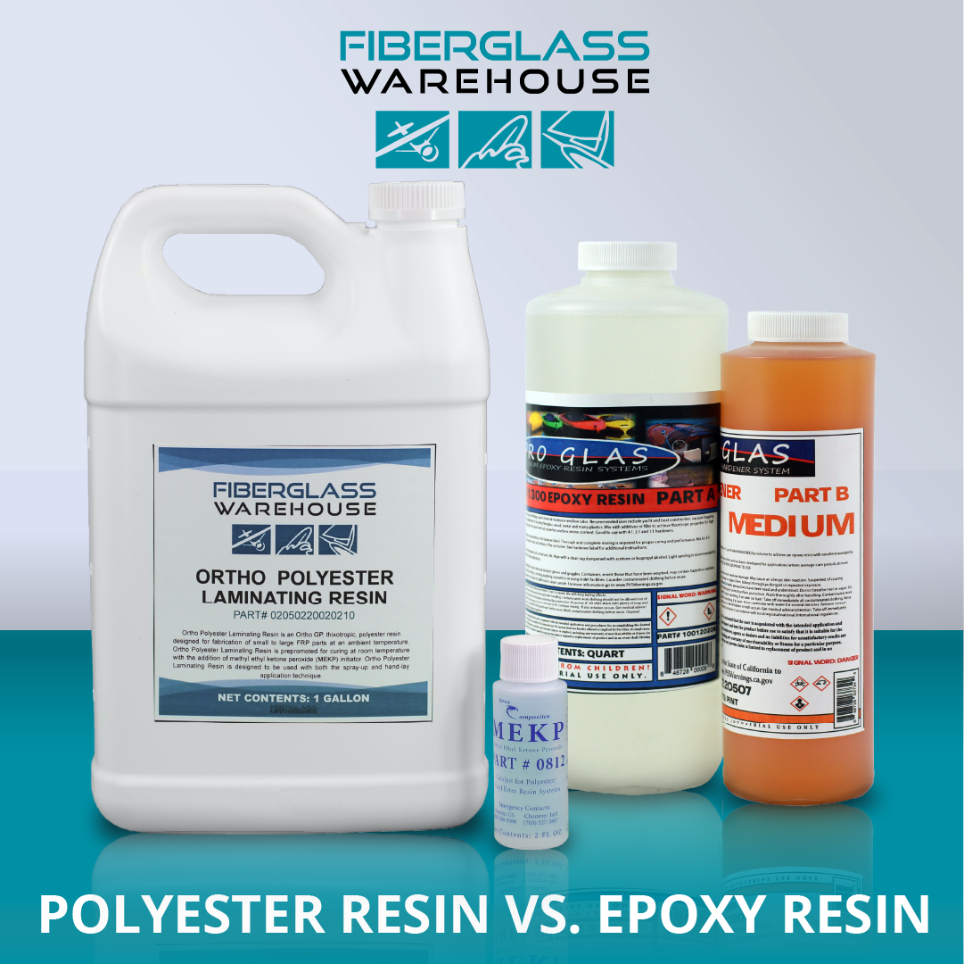 Polyester Resin Vs. Epoxy Resin - Fiberglass Warehouse